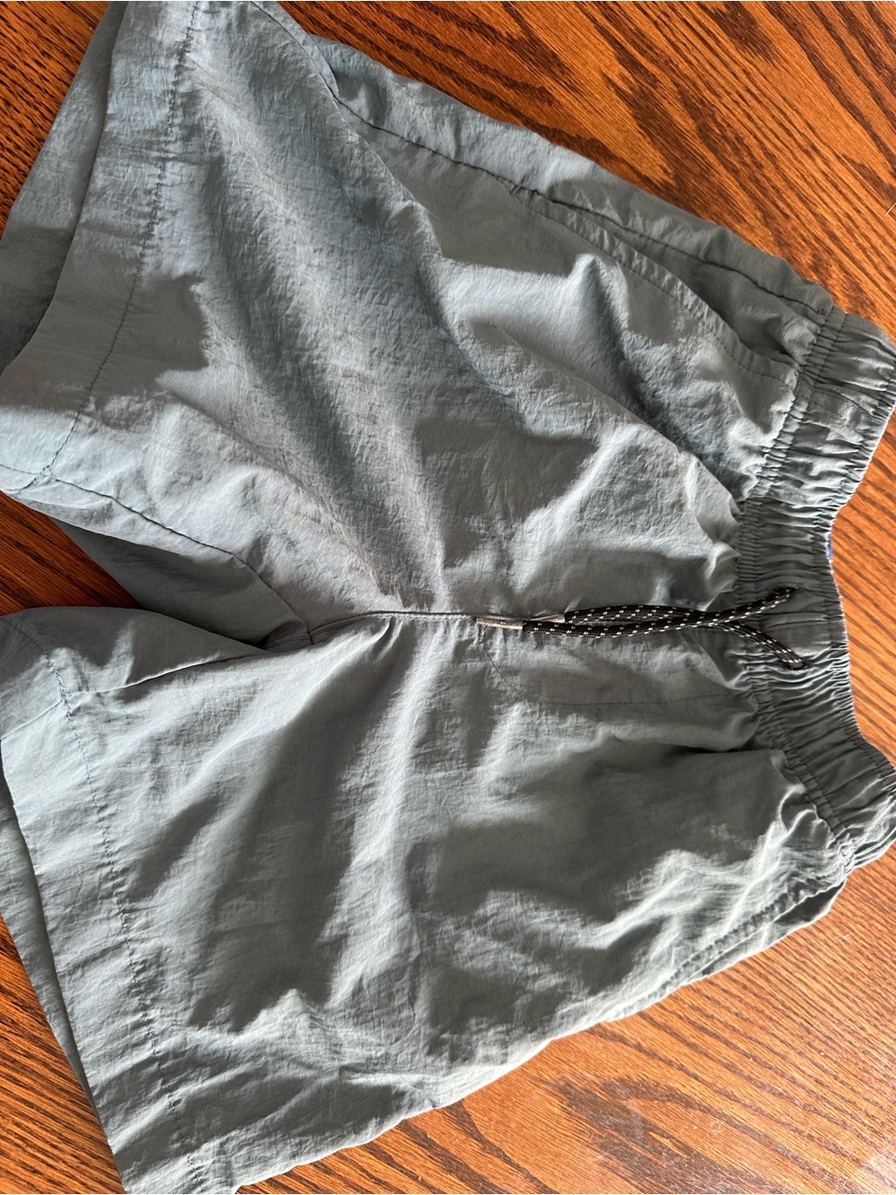 Old Navy Sage Green Jogger Shorts with Elastic Waist